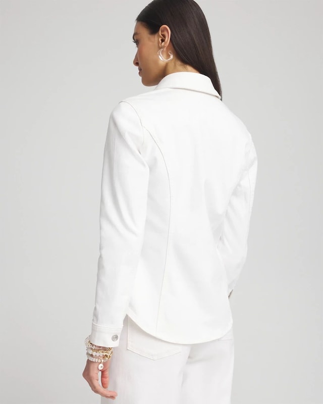 Denim Shacket - image 3